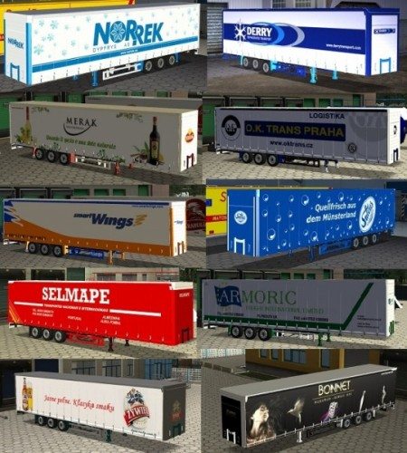 Trailers container for GTS 03