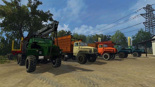 Ural Fahrzeug Set v 2.15 [MP]
