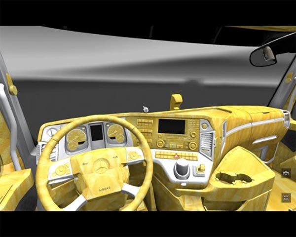 Mercedes Mp4 Interior Golden