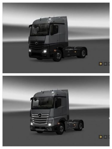 New Actros plastic parts and more V2.0