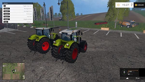 CLAAS AXION 950 & 850 PACK v 1.2 [MP] 1