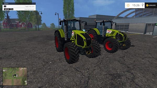 CLAAS AXION 950 & 850 PACK v 1.2 [MP]