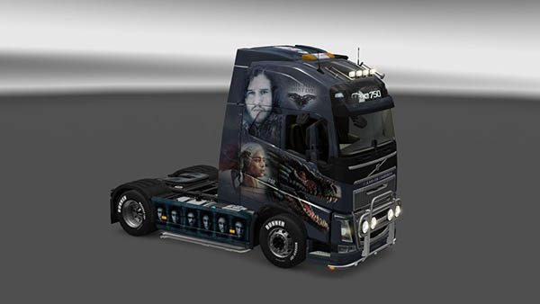 Volvo FH 2012 Game of Thrones Skin