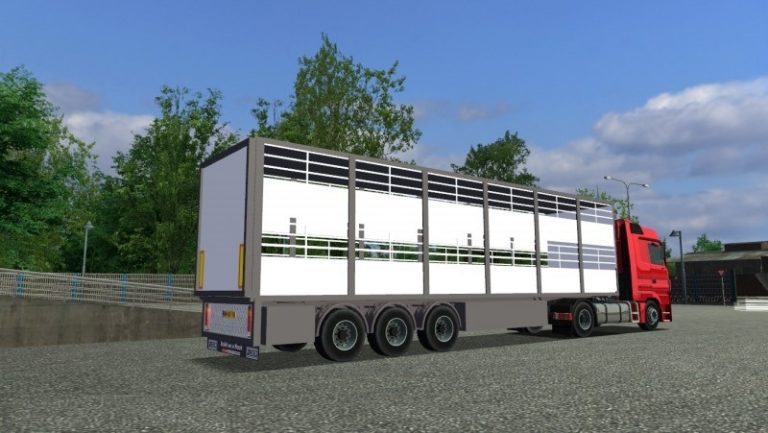 Horse Trailer Reefer - Farming simulator 2017 / 17 mods | ATS mods