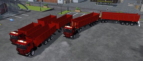 SCANIA AGRO PACK RED