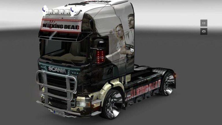 The Walking Dead Scania Skin v1.0
