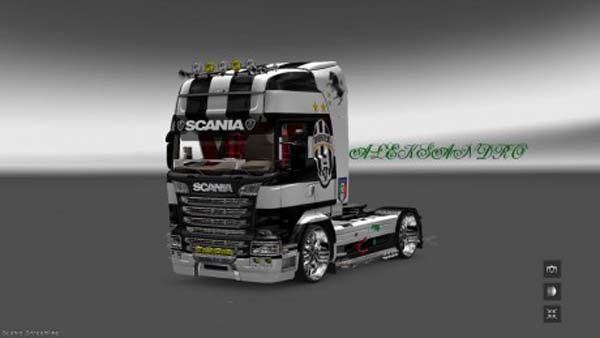 Scania Streamline Juventus Skin