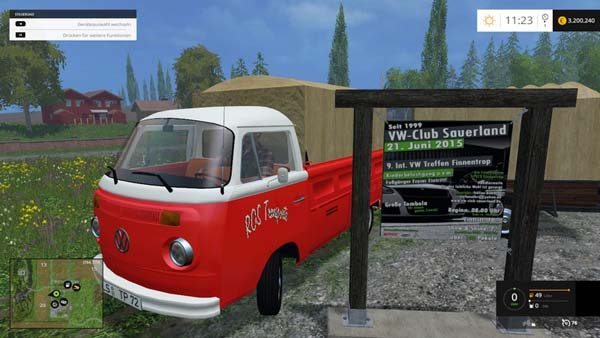 VW bus and trailer v 1.2 [MP] 5