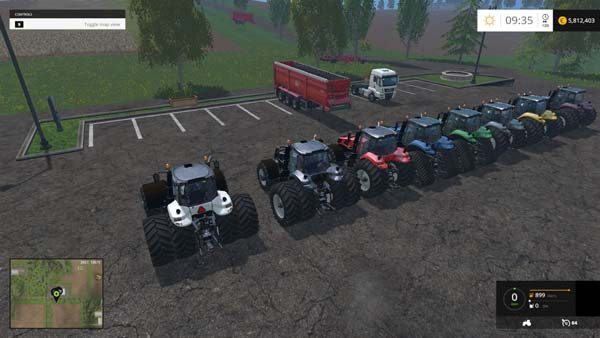 New Holland Modified Dyeable Pack v 1.6 1