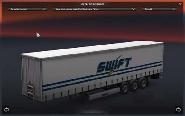 Swift trailer-profi liner