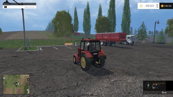 MTZ 82 Black Tractor v 2.0 1