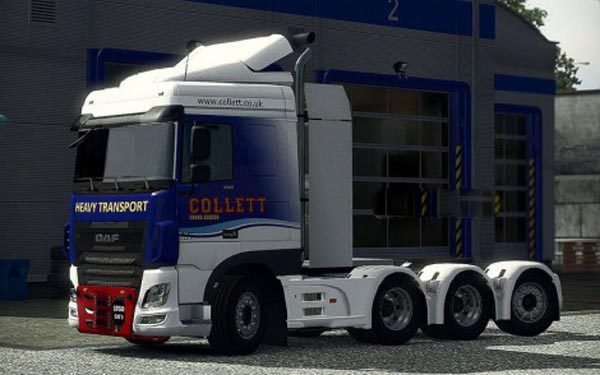 Heavy Haulage chassis addon for DAF XF Euro 6 v 1.1
