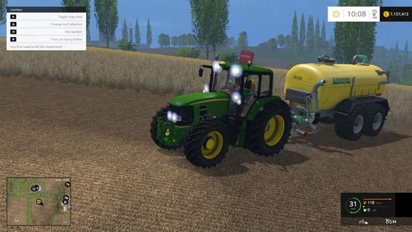 John Deere 7430 Premium Tractor v 2.5 5