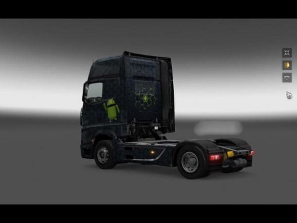 Mercedes Actros 2014 Android Skin