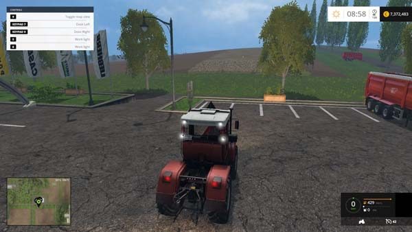 HTZ 17022 Red Tractor v 1.0 4
