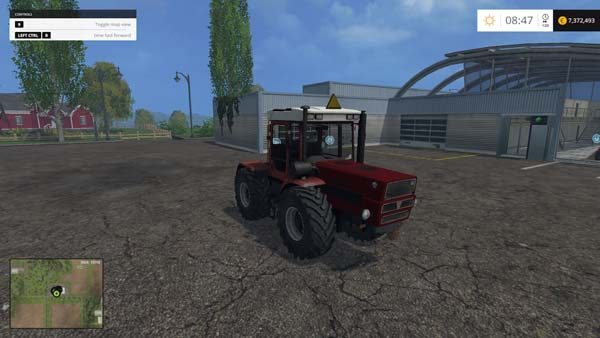 HTZ 17022 Red Tractor v 1.0