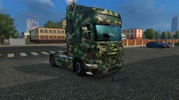 Scania GTM Army Skin