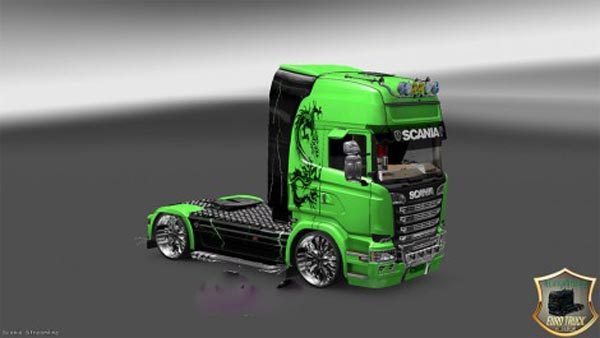 Scania Streamline Green Dragon Skin v 2.0