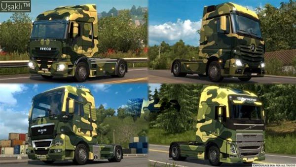 Camouflage Skin For All Trucks
