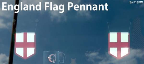 England flag Pennant