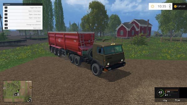 Kamaz 43114 Military Truck v 1.3 UPD 5