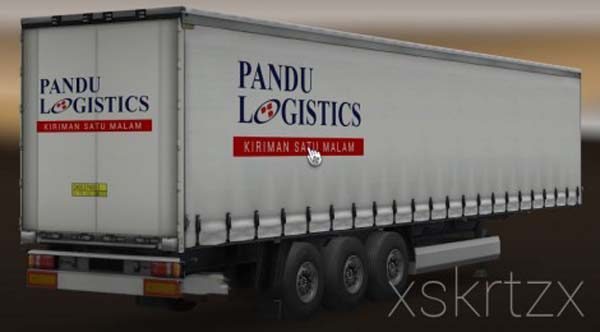 Pandu Logistics Indonesia Trailer