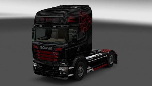 Scania RJL V8 Power Skin
