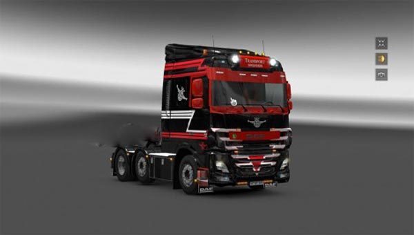 TS skin for Daf Euro6 Ohaha