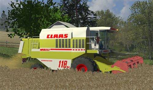 CLAAS Dominator 118SL MAXI - Farming simulator 2017 / 17 mods | ATS mods