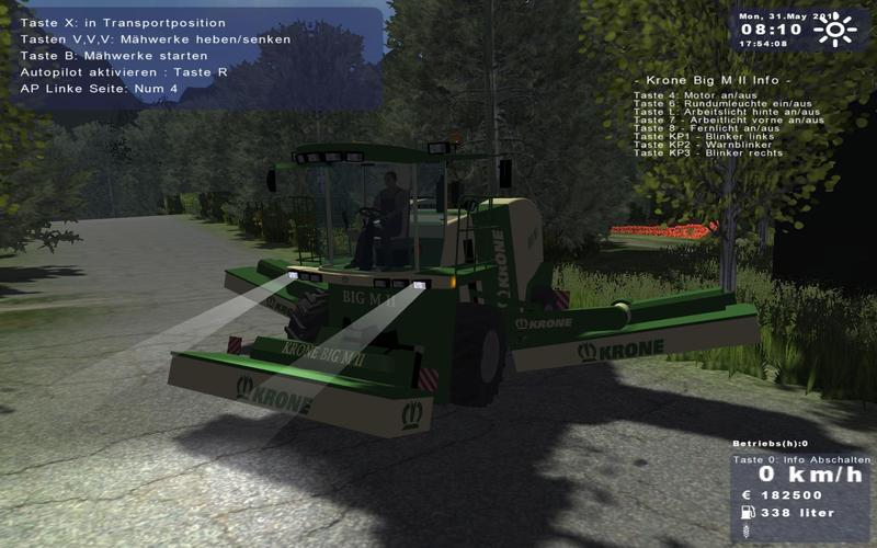 Krone Big MII V2 - Farming simulator 2017 / 17 mods | ATS mods