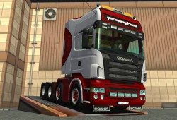 Scania R580 8x4 Twin For Ets - Farming Simulator 2017   17 Mods 