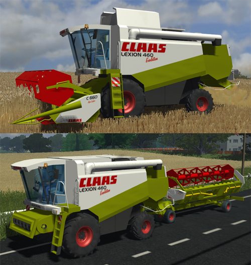 Claas Lexion 460 Pack Mp Ready Farming Simulator 2017 17 Mods Ats Mods 5003
