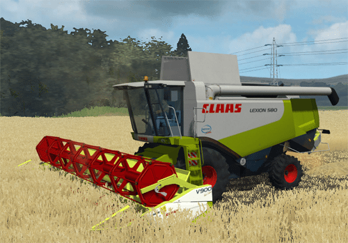 Claas Lexion V Fixed Farming Simulator Mods