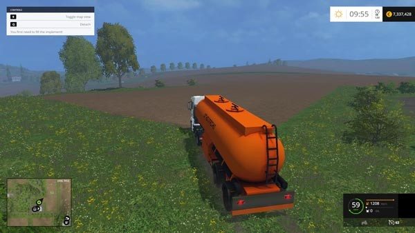 Nefaz tanker v 2.0 - Farming simulator 2017 / 17 mods | ATS mods