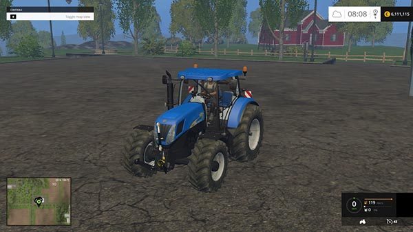 New Holland T 7040