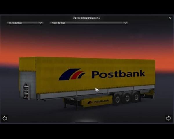 Postbank Schmitz Trailer