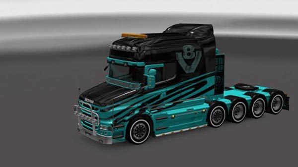 Scania T V8 Metallic Paint