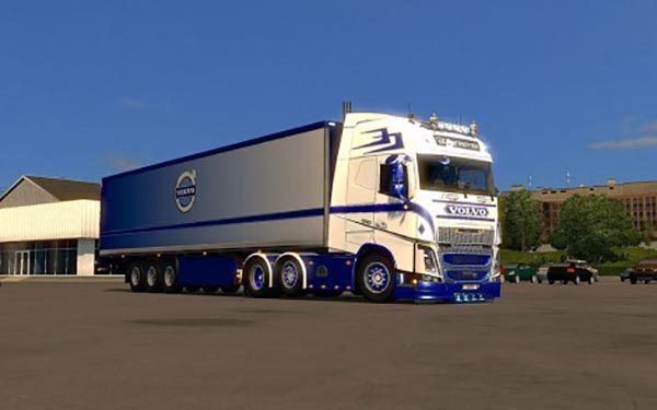 Volvo FH2013 ohaha Blue and White Combo Pack