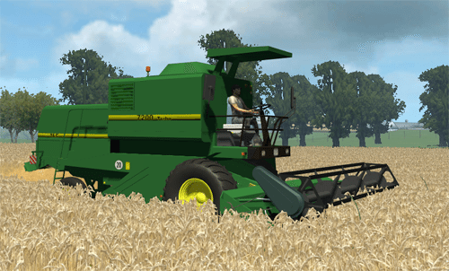 John Deere SLC 7200 Turbo - Farming simulator 2017 / 17 mods | ATS mods