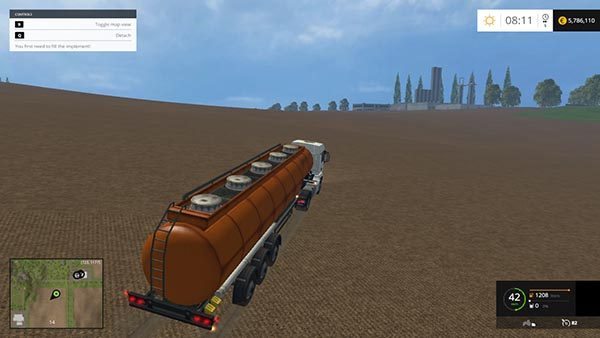 CISTERN WATER AND MILK TRAILER v 1.0 1