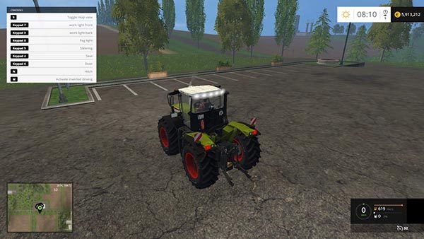 Claas Xerion 3300 Trac VC1