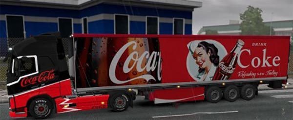 Coca-Cola pack updated for Volvo 2012