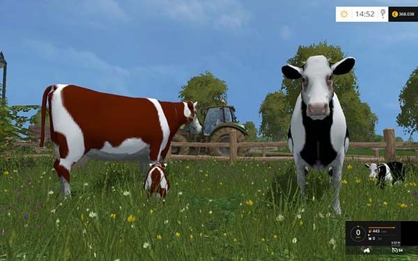 Cow family with Sound v 2.0 [MP] 2
