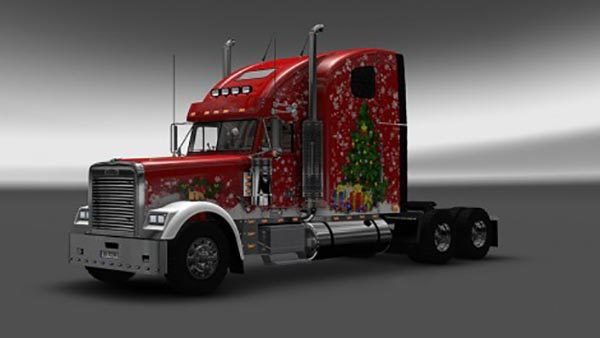 Freightliner Classic XL Christmas Skin