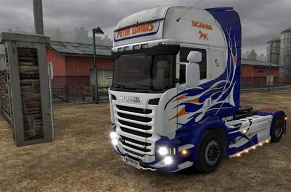 Peter Lovaas skin for Scania Streamline
