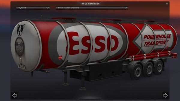 Powerhouse Esso Tank Trailer