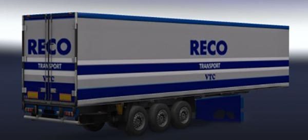 Recotransport trailer with fireworks