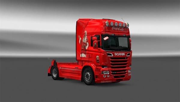 Scania RJL Coca Cola Skin - Farming simulator 2017 / 17 mods | ATS mods