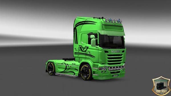 Scania Streamline Green Skin