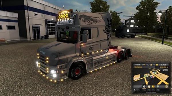 Scania V8 Skin - Farming simulator 2017 / 17 mods | ATS mods